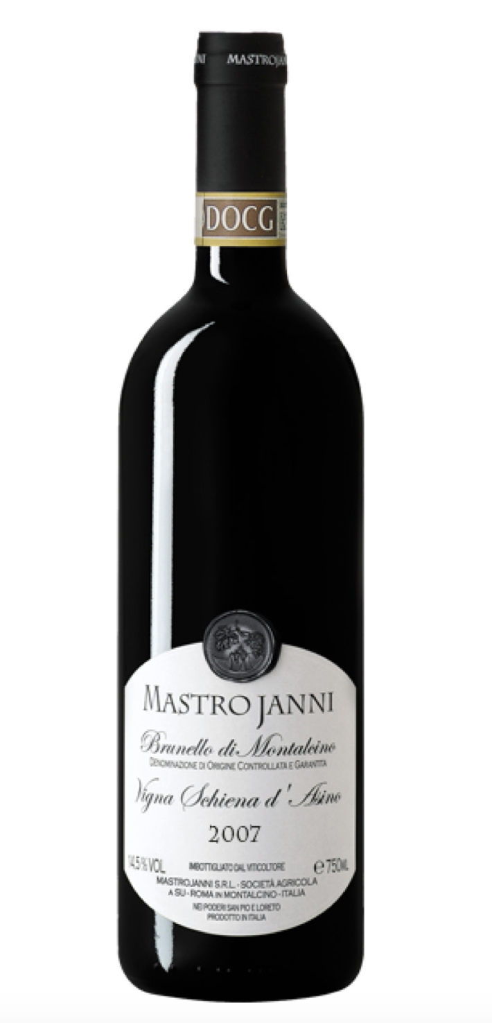 Brunello di Montalcino Schiena d'Asino 2007 - Mastrojanni