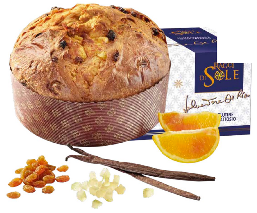 Panettone Milanese senza Glutine e senza Lattosio 500g - Sal De Riso