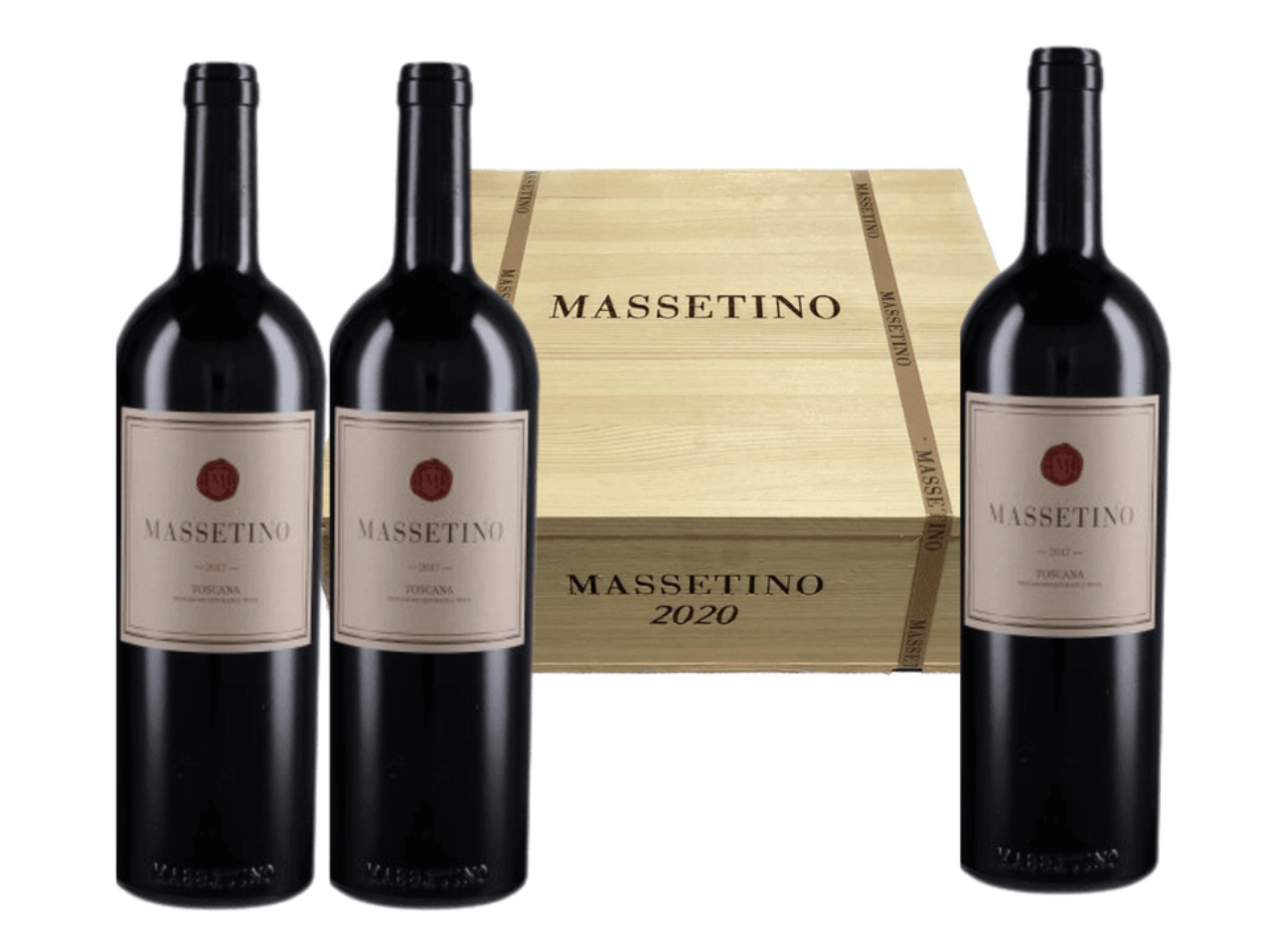 Massetino Toscana Rosso IGT 2020 Cassetta 3 Bottiglie- Tenuta Masseto