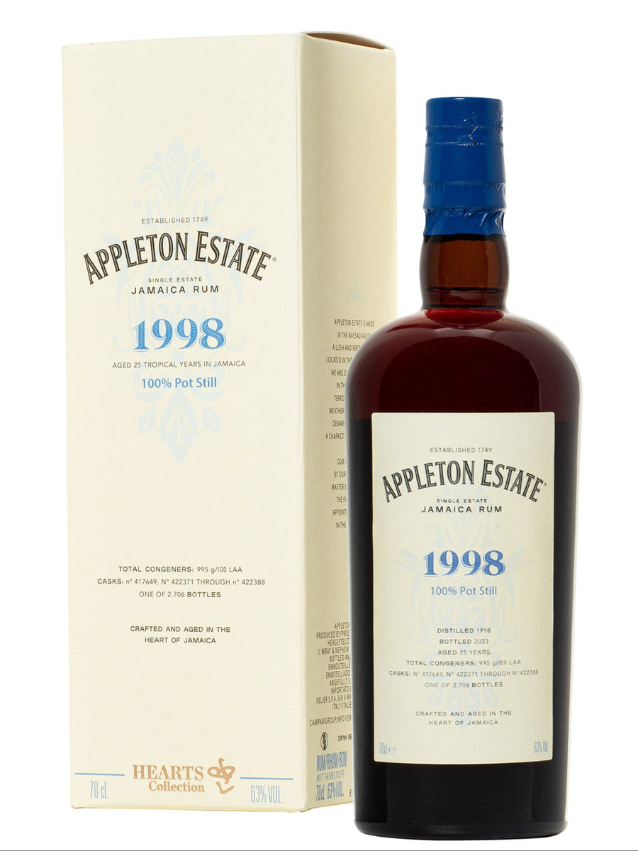 Appleton Estate Jamaica Rum 1998 Hearts Collection