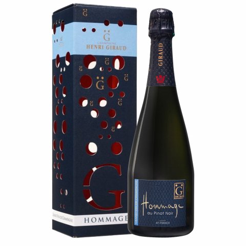 Champagne Hommage Au Pinot Noir 150 cl gift box - Henri Giraud