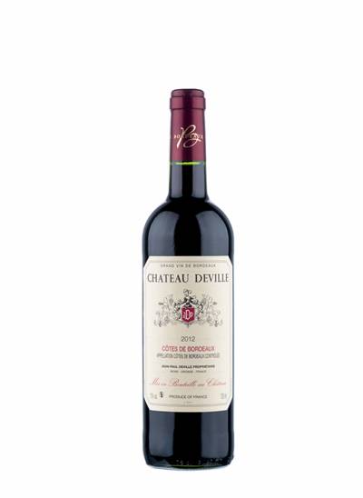 Côtes de Bordeaux Château Deville AOC 2019 - Jean Paul Deville