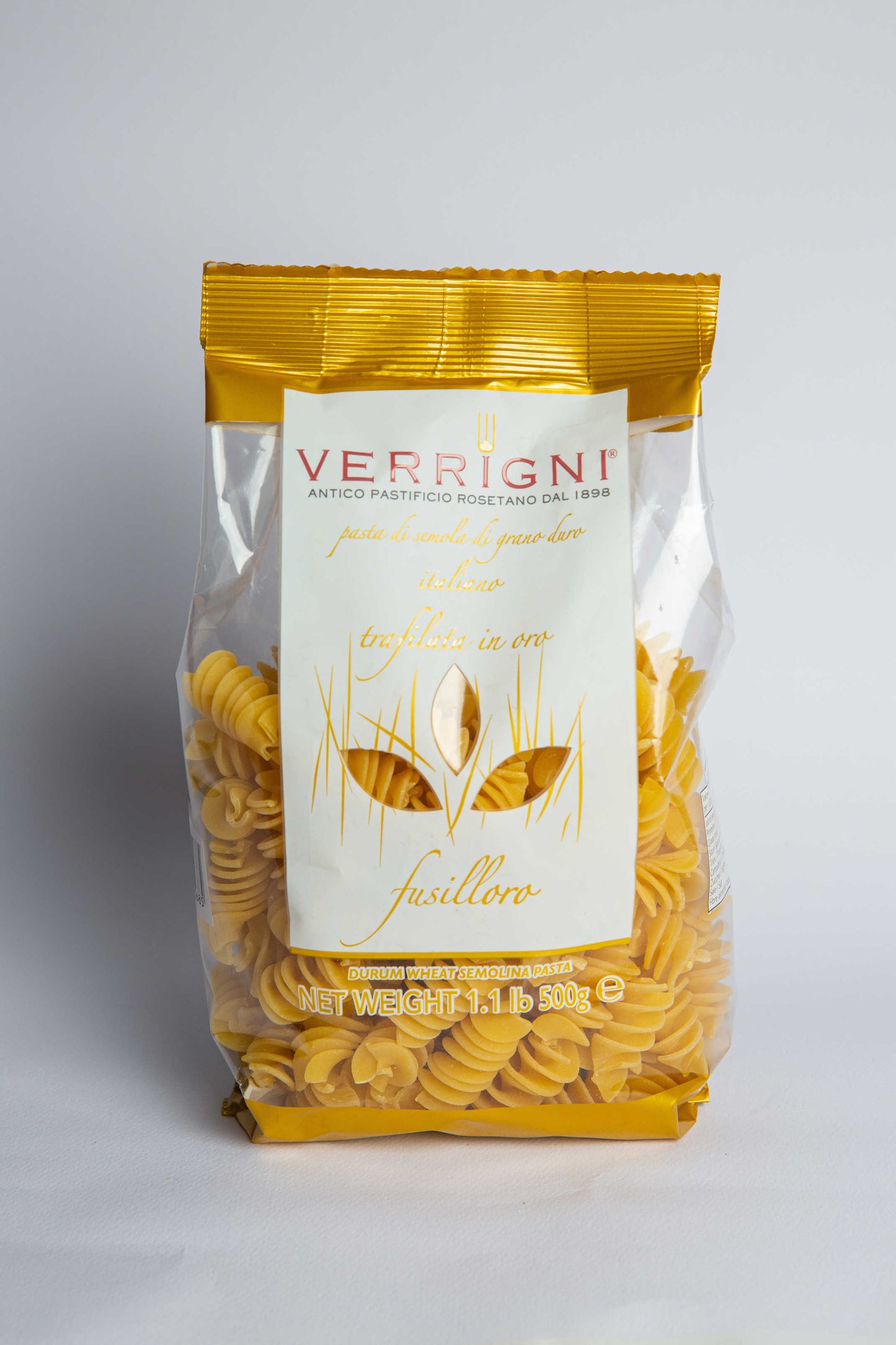 Fusilloro Semola 500g - Verrigni