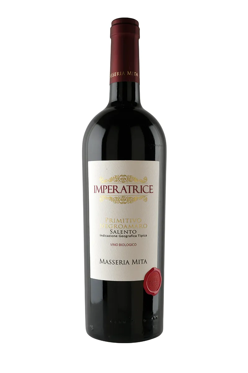 Primitivo Negroamaro Salento IGP 2018 Bio - Masseria Mita Imperatrice