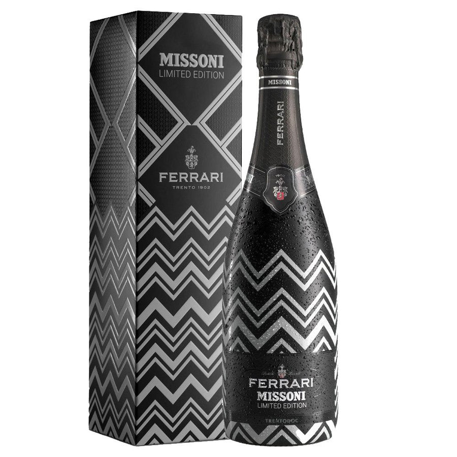 Ferrari Missoni 'Black & White' Limited Edition Trentodoc - Lunelli