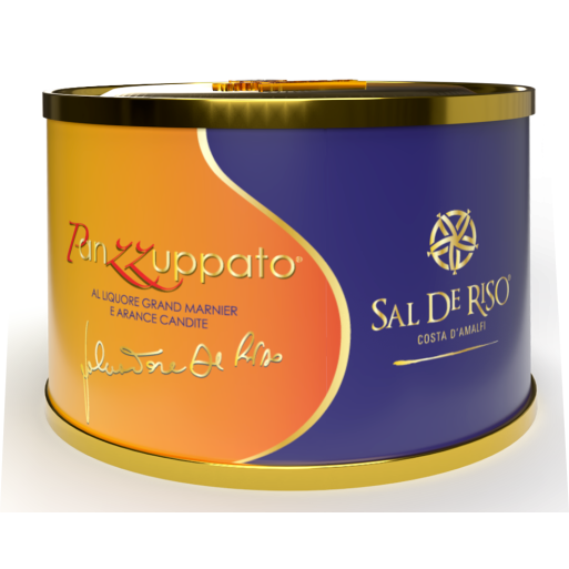 Panzzuppato al liquore Grand Marnier e arance candite