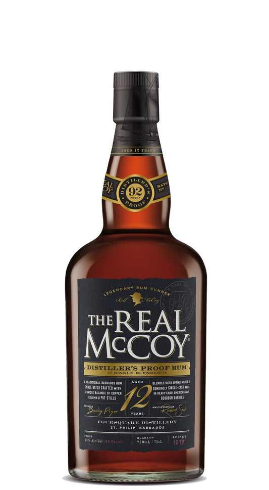 Rum Single Blended Rum THE REAL MCCOY 12 Y.O. DISTILLER'S PROOF